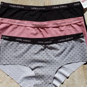 Laura Ashley No Panty Lines 3 Pack Panties
